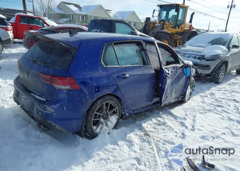 2024 Volkswagen Golf R 2.0T из США, поврежденный, VIN WVWEB7CD4RW228147